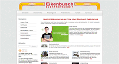 Desktop Screenshot of elektro-eikenbusch.de